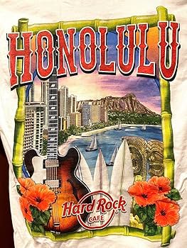 Amazon.co.jp: ハードロックカフェ ホノルル Tシャツ Hard Rock